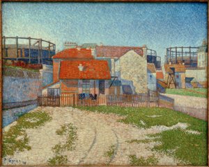 Plynoměry, Clichy od Paul Signac