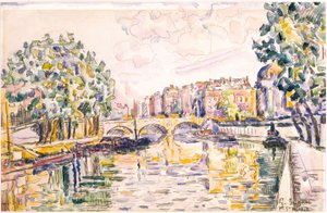 Most Saint-Michel od Paul Signac