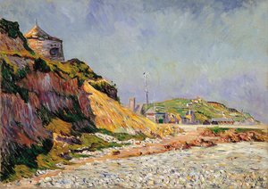 Port-en-Bessin, Pláž od Paul Signac