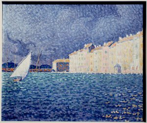 Saint Tropez Painting od Paula Signaca (1863-1935) 1895 Saint Tropez Museum of the Annonciade od Paul Signac