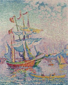Zlatý roh. Most, 1907 od Paul Signac