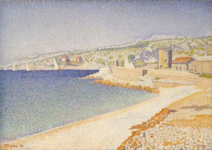 Molo v Cassis, Opus 198 od Paul Signac