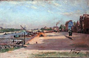 Quai de la Rapee, Paříž od Paul Sourou