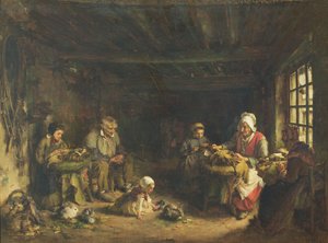 Krajkářky ve společnosti Asnieres-sur-Oise
