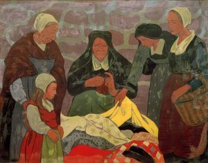 Obchodník s látkami od Paul Sérusier