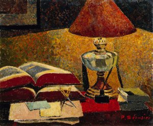 Pod lampou, 1906. od Paul Sérusier