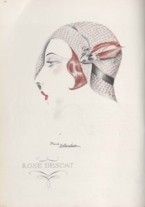 Rose Descat Hat, konec 20. let 20. století. od Paul Valentin
