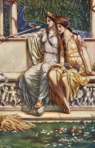 Bouře od Williama Shakespeara, dějství IV, scéna 1 (barevné lito)