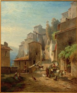 Olevano Romano od Paul Weber