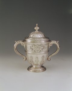 Pohár a víko se dvěma ouškami, 1730-31