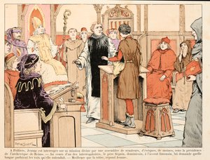 Ilustrace převzatá z knihy „“ Jeanne d