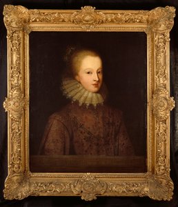 Elizabeth Percy, hraběnka z Berkshire (olej na plátně) od Paul van Somer