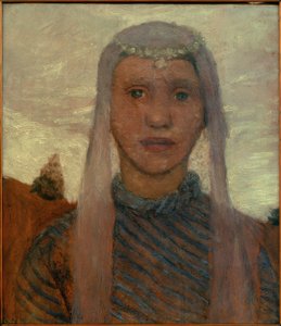 Dívka se závojem od Paula Modersohn Becker