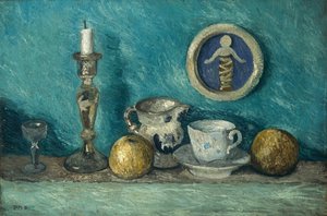 Zátiší s della Robbia Putto, c. 1905. od Paula Modersohn Becker