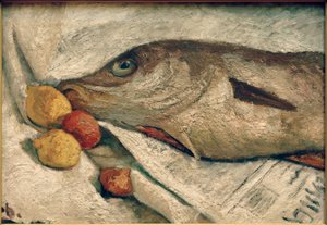 Zátiší s treskou jednoskvrnnou od Paula Modersohn Becker