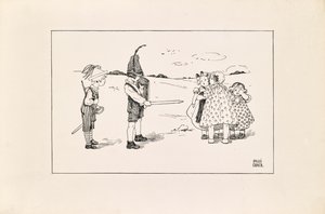 Děti, hrající si vojáci od Pauline Ebner