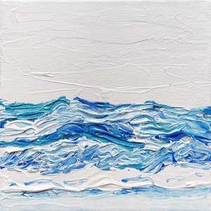 Texturované mořské vlny od Pauline Wegman | Key and Sea Creative
