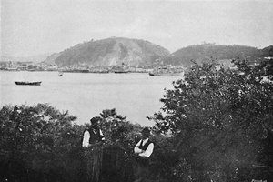 Přístav Santos, 1895
