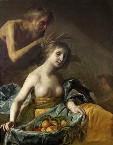 Vertumnus a Pomona, polovina 17. století (olej na plátně)