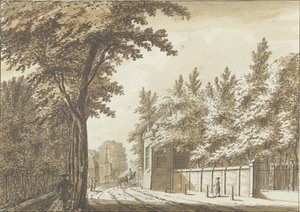 Hofstede Bosch-en-Hoven mimo Haarlem od Paulus Constantijn la Fargue (attributed to)