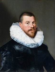 Portrét muže středního věku od Paulus Moreelse