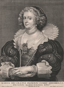 Princ Maria dei Gratia, hrabě z Arenbergu, princ z Barbansonie atd. od Paulus Pontius