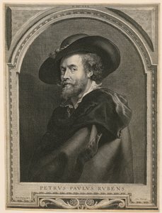 Portrét Petra Paula Rubense od Paulus Pontius