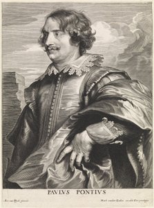 Portrét rytce Paula Pontia od Paulus Pontius