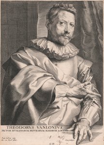 Theodore van Lonius, malíř lidských postav Majors of Louvain od Paulus Pontius