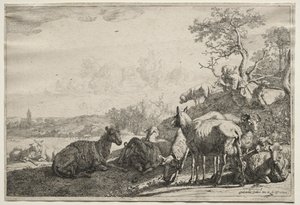 Pastýř, 1644. od Paulus Potter