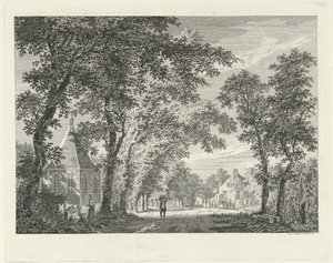 Pohled na vesnici v Driebergen, 1754