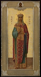 Svatá císařovna Alexandra, 1883 od Pavel Akimovich Ovchinnikov