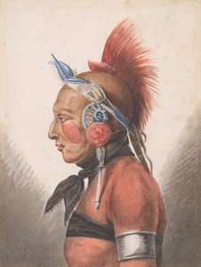 Osage Warrior, 1811-ca. 1813.