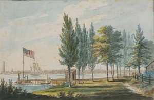Philadelphia přes řeku Delaware, 1811-ca. 1813.