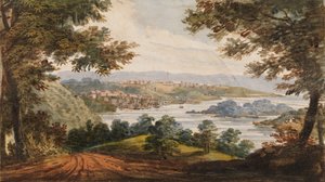 Washington a Georgetown z Alexandrijské silnice, 1811-ca. 1813.