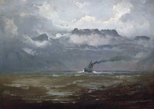 Čerstvý vánek v Bind Valley od Peder Balke