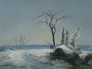 Z Finnmarku od Peder Balke