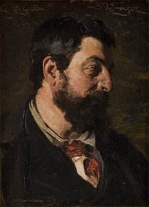 Portrét francouzského malíře Alfreda Guilloua od Peder Severin Krøyer