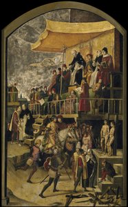 Saint Dominic předsedá Auto da Fe, c. 1495