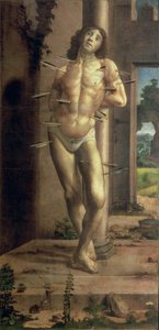 Svatý Šebestián (panel)