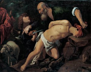 Obětování Izáka, c. 1615