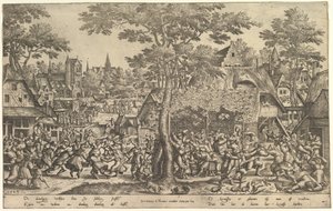 Selská pouť, 1559. od Peeter van der Borcht