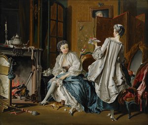 Ranní toaleta po François Boucher