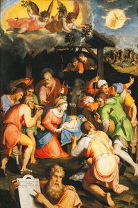 Klanění pastýřů, Pellegrino Tibaldi (1541-1583)