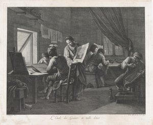 Grafická dílna, 1750-1800., 1750-1800. od Pellegrino dal Colle