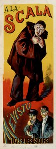 Mim Mévisto v divadle „La Scala““ v Paříži od Percival de Luce
