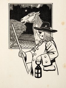 Shánění potravy, od Sto anekdot o zvířatech, hospoda. 1924 od Percy J. Billingshurst