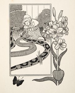 Kojenecká fascinace, ze Sto anekdot o zvířatech, hospoda. 1924 od Percy J. Billingshurst