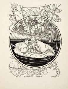 Myši jako navigátoři, ze Sto anekdot o zvířatech, pub. 1924 od Percy J. Billingshurst