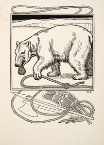 Sagacious Bruin, ze Sto anekdot o zvířatech, hospoda. 1924 od Percy J. Billingshurst